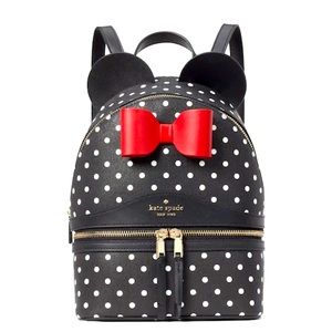 NWT!!! Disney X Kate Spade New York Minnie Dome Backpack